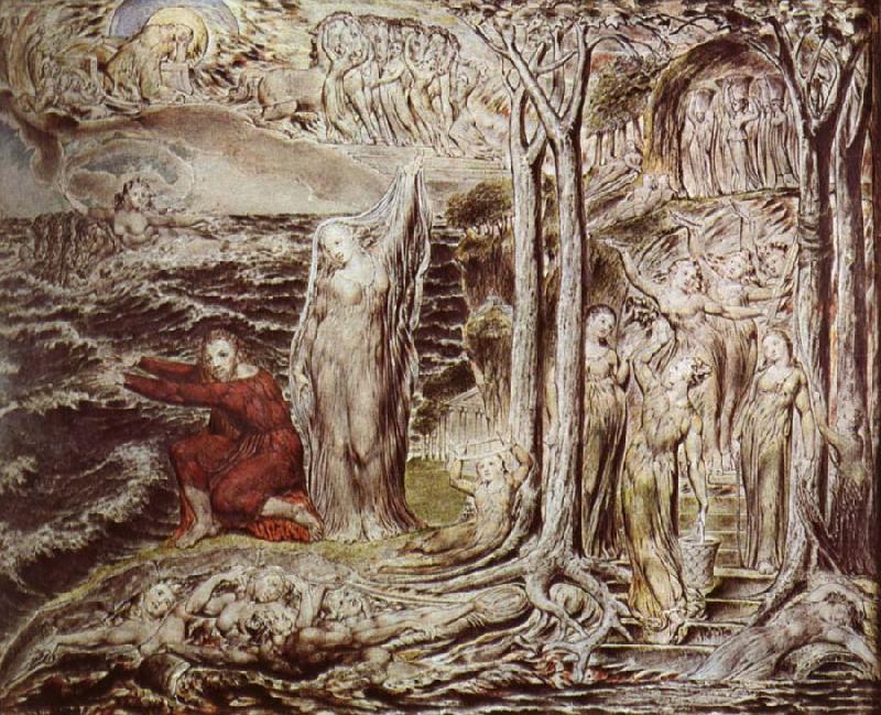 The Circle of the Life of Man, Blake, William